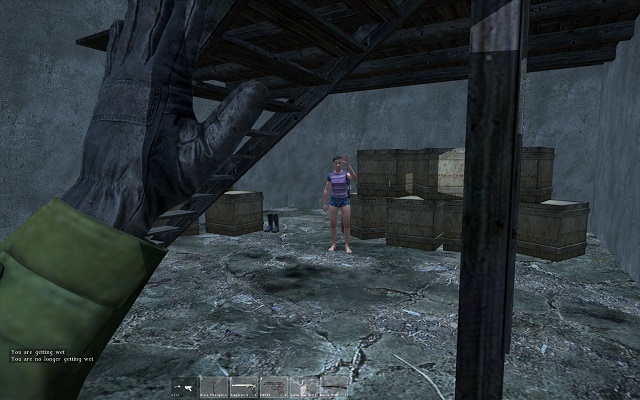 Accidental meeting in shed - 7. Other players - enemies or allies? - DayZ - Game Guide and Walkthrough