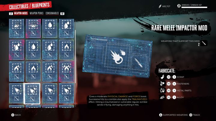 Blueprint group: Impactor - Dead Island 2: Best blueprints - Basics - Dead Island 2 Guide