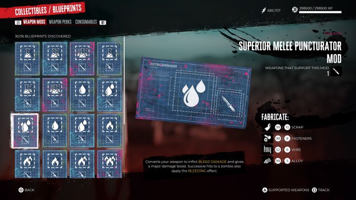 Blueprint group: Punctuator - Dead Island 2: Best blueprints - Basics - Dead Island 2 Guide