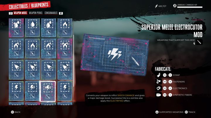 Blueprint group: Electrocutor - Dead Island 2: Best blueprints - Basics - Dead Island 2 Guide