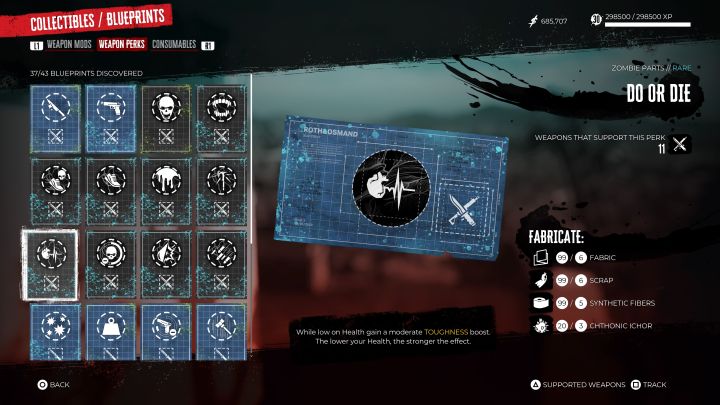 Blueprint name: Do or Die - Dead Island 2: Best blueprints - Basics - Dead Island 2 Guide