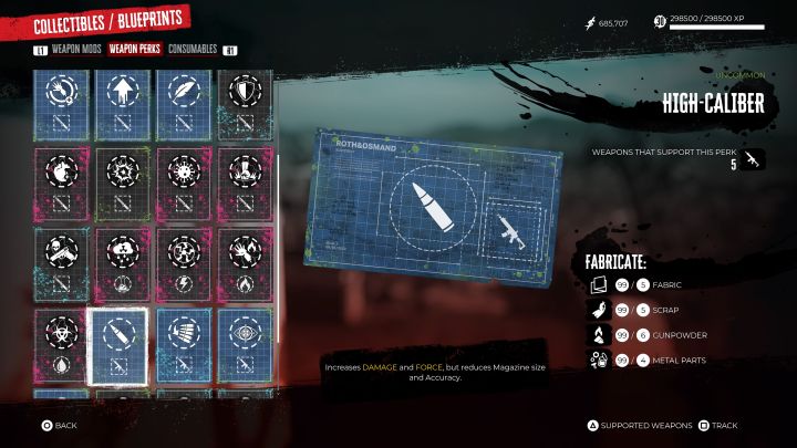 Blueprint name: High-Caliber - Dead Island 2: Best blueprints - Basics - Dead Island 2 Guide