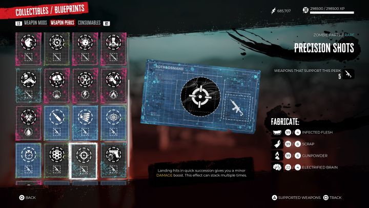Blueprint name: Precision Shots - Dead Island 2: Best blueprints - Basics - Dead Island 2 Guide