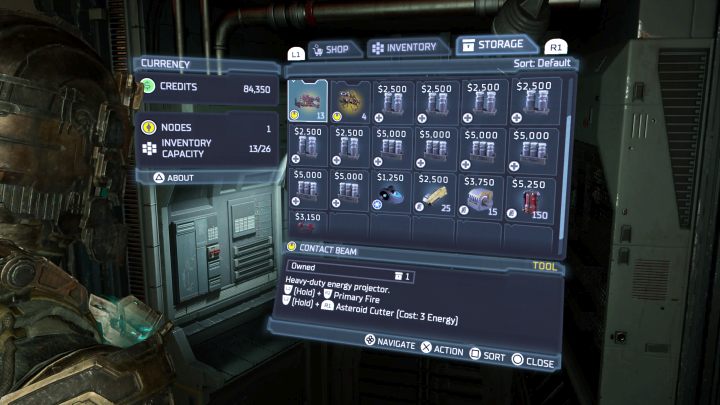 How to unlock: Place 25 items in Storage - Dead Space Remake: Trophies/Achievements - list, trophy guide - Appendix - Dead Space Remake Guide