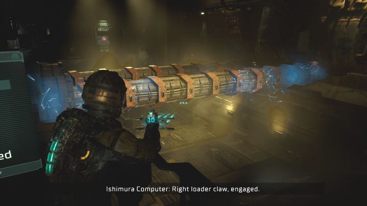 You have to manually attach 2 Claws to the cart - Dead Space Remake: New Arrivals - Main missions - Dead Space Remake Guide