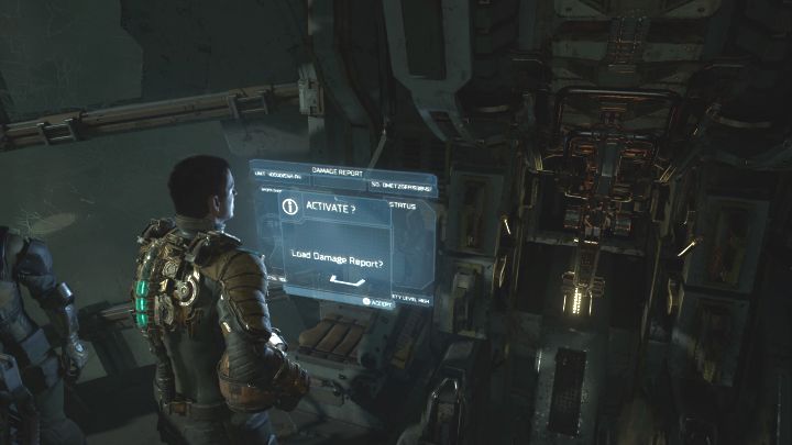 On the USG Kellion, approach the terminal next to the chair where Johnston was sitting - Dead Space Remake: New Arrivals - Main missions - Dead Space Remake Guide