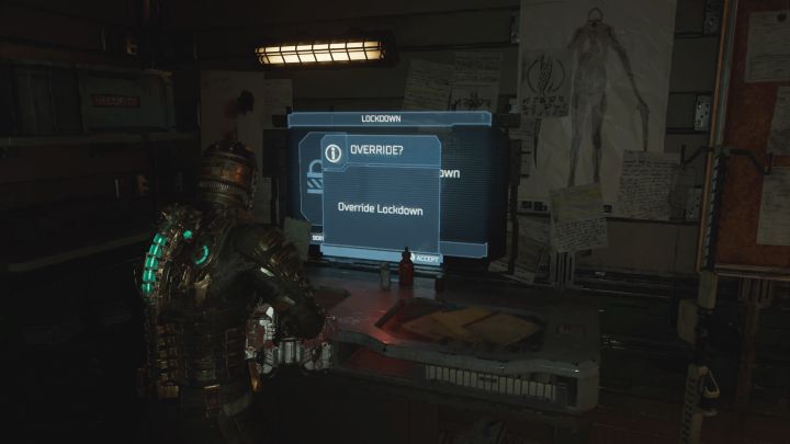In the ER Hallway, watch out for the monster with tentacles on the wall - attack it from a distance - Dead Space Remake: Lethal Devotion - Main missions - Dead Space Remake Guide