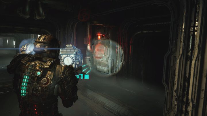 In the Briefing Room, defeat more monsters and take the power cell - you need to deliver it to the slot by the northern elevator - Dead Space Remake: Dead on Arrival - Main missions - Dead Space Remake Guide