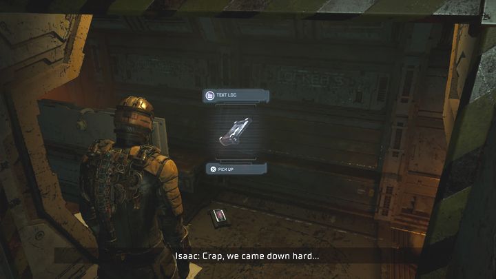 Secret Type: Text Log - Dead Space Remake: Chapter 1 (New Arrivals) - list of secrets - Secrets and Collectibles - Dead Space Remake Guide