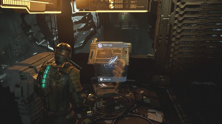Secret Type: Text Log - Dead Space Remake: Chapter 1 (New Arrivals) - list of secrets - Secrets and Collectibles - Dead Space Remake Guide