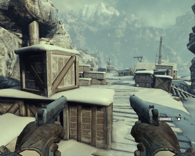 The way after you took the first rope. - Arctic Cave | Walkthrough - Walkthrough - Deadfall Adventures Game Guide & Walkthrough