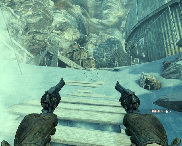 Watch out, this way is full of traps. - Arctic Cave | Walkthrough - Walkthrough - Deadfall Adventures Game Guide & Walkthrough