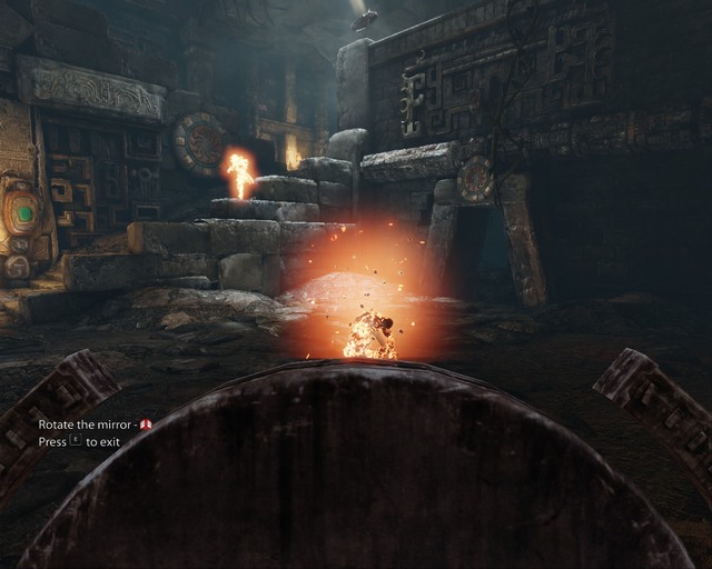 A mirror that reflects light is not something mummies like. - Mayan Tombs | Walkthrough - Walkthrough - Deadfall Adventures Game Guide & Walkthrough