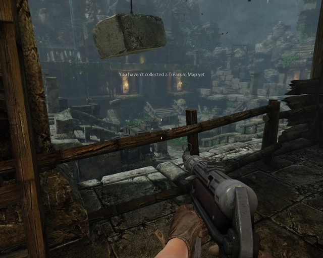 First fight after the chapter starts. - Mayan Temple | Walkthrough - Walkthrough - Deadfall Adventures Game Guide & Walkthrough