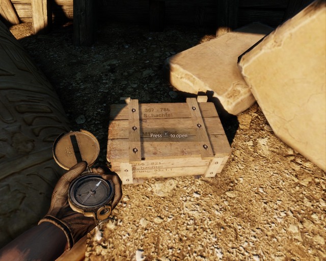Youll find an artifact in this crate, right after you go between the statues. - Sand of Sakkara | Treasures - Treasures - Deadfall Adventures Game Guide & Walkthrough