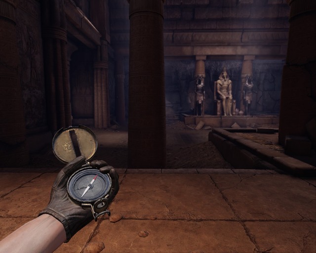 Its hiding behind this statue. - Pyramid | Treasures - Treasures - Deadfall Adventures Game Guide & Walkthrough