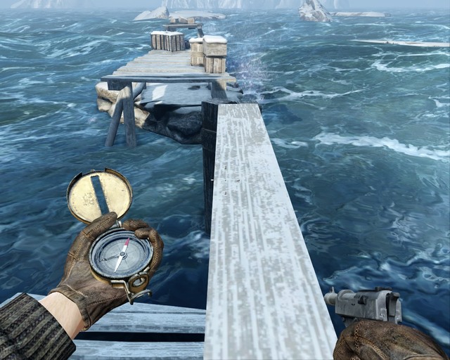 Youll find treasure on the next bridge. - Arctic Base | Treasures - Treasures - Deadfall Adventures Game Guide & Walkthrough
