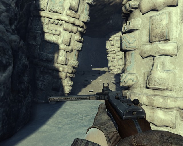 The entrance right after you slide down the first rope. - Arctic Cave | Treasures - Treasures - Deadfall Adventures Game Guide & Walkthrough