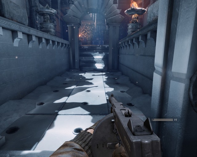 Go to the end of this tunnel, then turn right and go back. - Ice Temple | Treasures - Treasures - Deadfall Adventures Game Guide & Walkthrough