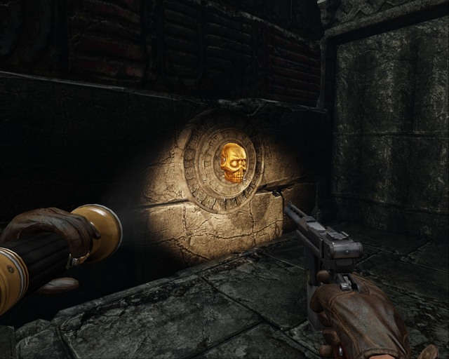 First switch after getting a gun. - Xibalba | Treasures - Treasures - Deadfall Adventures Game Guide & Walkthrough