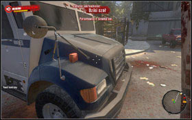 After leaving the parking youll find yourself next to the truck and few infected will attack you - Born to be Wild - Chapter 3 - Dead Island Game Guide