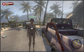 Use car #1 - the woman will sit on a passenger seat - Toy Story; Bloody Valentine - Sidequests - Dead Island Game Guide