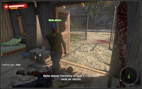 Break the back door and go inside the bungalow - Crash; Make Yourself at Home - Sidequests - Dead Island Game Guide