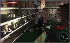 Prepare a weapon because a rough gunfight with several waves of Punks awaits you inside #1 - Head Against the Wall; Supermarket Journey - Chapter 7 - Dead Island Game Guide