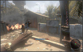 A second poster must be placed near the junction next to the house with survivors (2) #1 - Last Chance on the Wall; In Cold Blood - Sidequests - Dead Island Game Guide