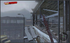 A ladder leading to the top of the next building can be found at the waterfront side (5) #1 - The First Head of Cerberus; The Second Head of Cerberus - Sidequests - Dead Island Game Guide