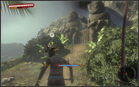 Hold the action button on a lever to lower down the bridge #1 and then follow Ope to the tombs (4) #2 - Pure Blood; Hard Talk - Chapter 14 - Dead Island Game Guide