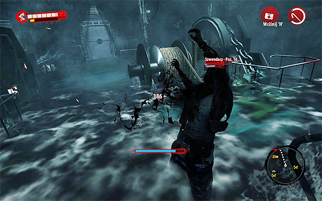 Move forward - Find a way onto a main deck | Prologue - The Storm - Prologue - The Storm - Dead Island Riptide Game Guide