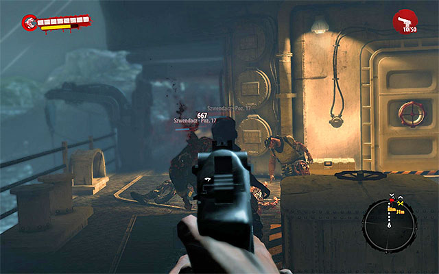 Head for the prow and turn right after a moment - Find a way onto a main deck | Prologue - The Storm - Prologue - The Storm - Dead Island Riptide Game Guide