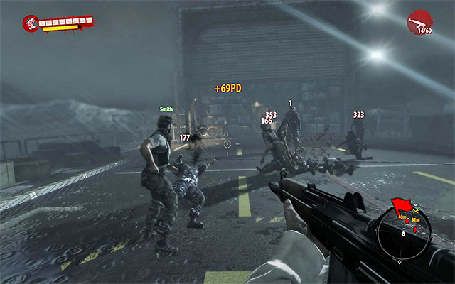 After a cut scene join the battle, in which youll be supported by Sam Hardy and few more soldiers - Secure the landing field | Prologue - The Storm - Prologue - The Storm - Dead Island Riptide Game Guide