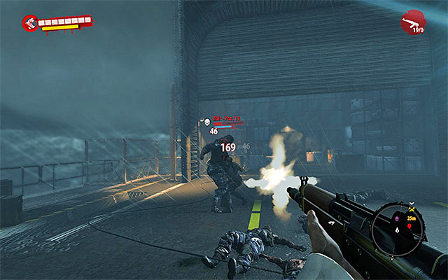 At the very end finish off a Thug - Secure the landing field | Prologue - The Storm - Prologue - The Storm - Dead Island Riptide Game Guide