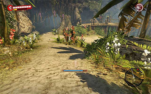 Turn northern-west and then north - Enter the camp | Chapter 1 - Castaway - Chapter 1 - Castaway - Dead Island Riptide Game Guide