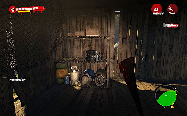 When it comes to the boat engine, it lies on a shelf in one of corners (screen above) - Find an engine | Chapter 2 - New Beginnings - Chapter 2 - New Beginnings - Dead Island Riptide Game Guide