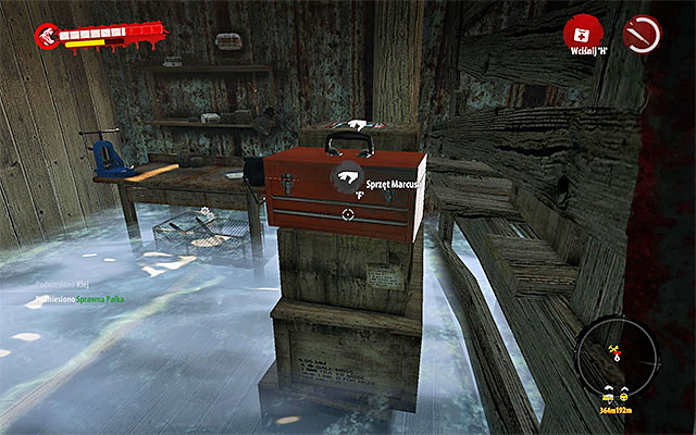 Enter the building which was guarded by the Thug - Take Marcus equipment | Chapter 3 - Where the Dead Live - Chapter 3 - Where the Dead Live - Dead Island Riptide Game Guide