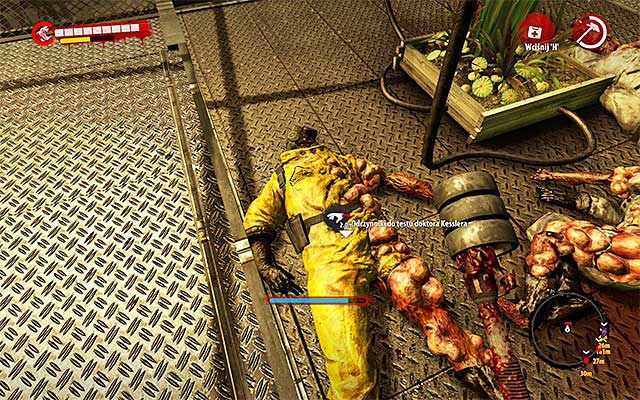 When you get him, search his body and pick up a vial - Get the vials from mutated assistants | Chapter 4 - Dr Kessler - Chapter 4 - Dr Kessler - Dead Island Riptide Game Guide