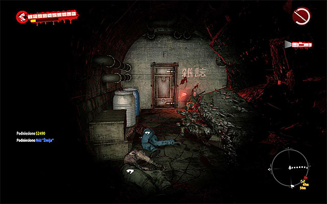 Opposing to the minimap, you should check the left corridor, what takes you to the single Thug - Find a fault | Chapter 6 - The Tunnels - Chapter 6 - The Tunnels - Dead Island Riptide Game Guide