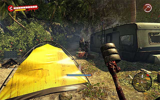 Eliminate all Walkers and Floaters nearby, using explosives or attacking them one by one - Rescue Alfred | Side missions - Jungle - Side missions - Jungle - Dead Island Riptide Game Guide