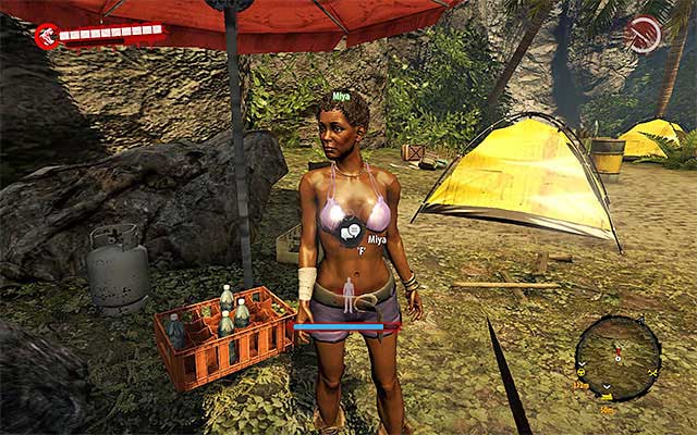 Now you just need to return with supplies to Miya - Proximity | Side missions - Jungle - Side missions - Jungle - Dead Island Riptide Game Guide
