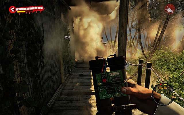 If you dont have any firearm, use explosives - White Line | Side missions - Jungle - Side missions - Jungle - Dead Island Riptide Game Guide