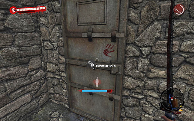 Go downstairs reaching Fort Basements - Following the blood | Chapter 11 - The Crash - Chapter 11 - The Crash - Dead Island Riptide Game Guide