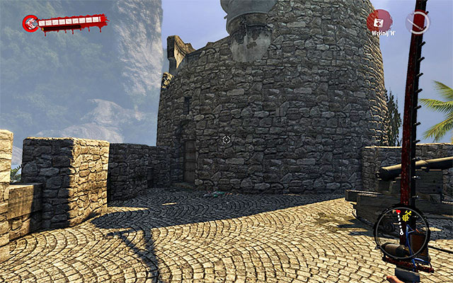 Approach the second ladder and go downstairs - Go to the Forts Tower | Chapter 11 - The Crash - Chapter 11 - The Crash - Dead Island Riptide Game Guide