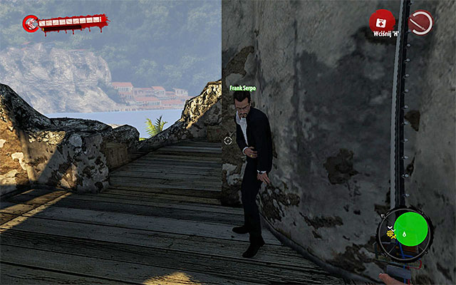 Open door leading to the main tower and look for stairs leading onto higher levels - Find Frank Serpo | Chapter 11 - The Crash - Chapter 11 - The Crash - Dead Island Riptide Game Guide