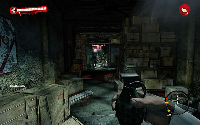 Approach carefully closed door, to which new zombies are banging - Find a way to the dock | Chapter 13 - With the Tide - Chapter 13 - With the Tide - Dead Island Riptide Game Guide