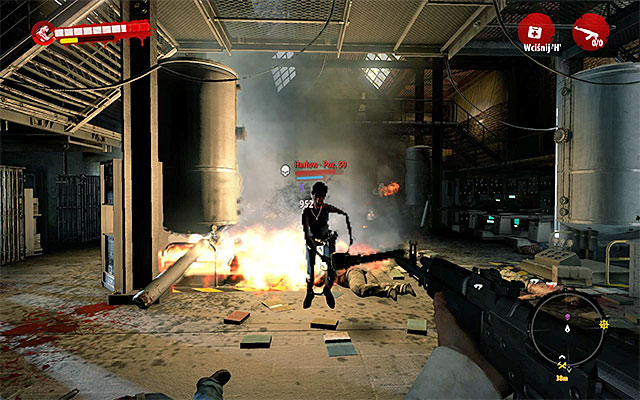 Avoid also Harlows molotovs - Defeat Harlow | Chapter 13 - With the Tide - Chapter 13 - With the Tide - Dead Island Riptide Game Guide