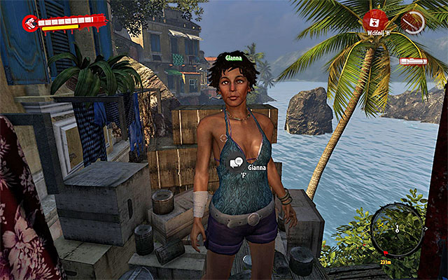 When you kill all zombies, use ladder and talk with Gianna, who thanks you and gives you a lot of money - Rescue Gianna | Side missions - Henderson - Side missions - Henderson - Dead Island Riptide Game Guide