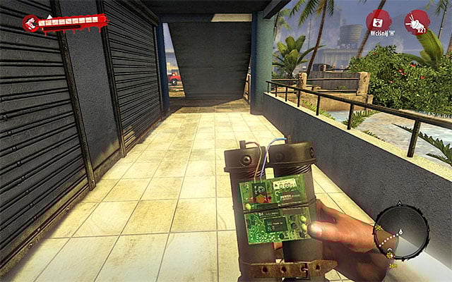 The second important thing is to plant every mine you can around the Ferry Station - Talk with Marvin | Chapter 7 - Terminal Siege - Chapter 7 - Terminal Siege - Dead Island Riptide Game Guide